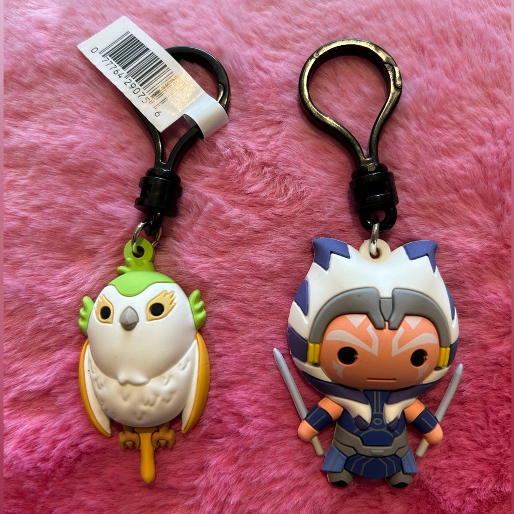 Star Wars: Ahsoka Character Bag Clips w/ Chase Variant